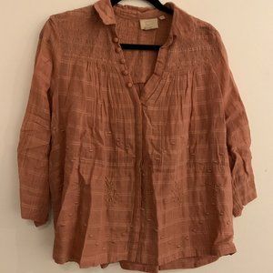 Vanessa Virginia Long sleeved blouse size 10